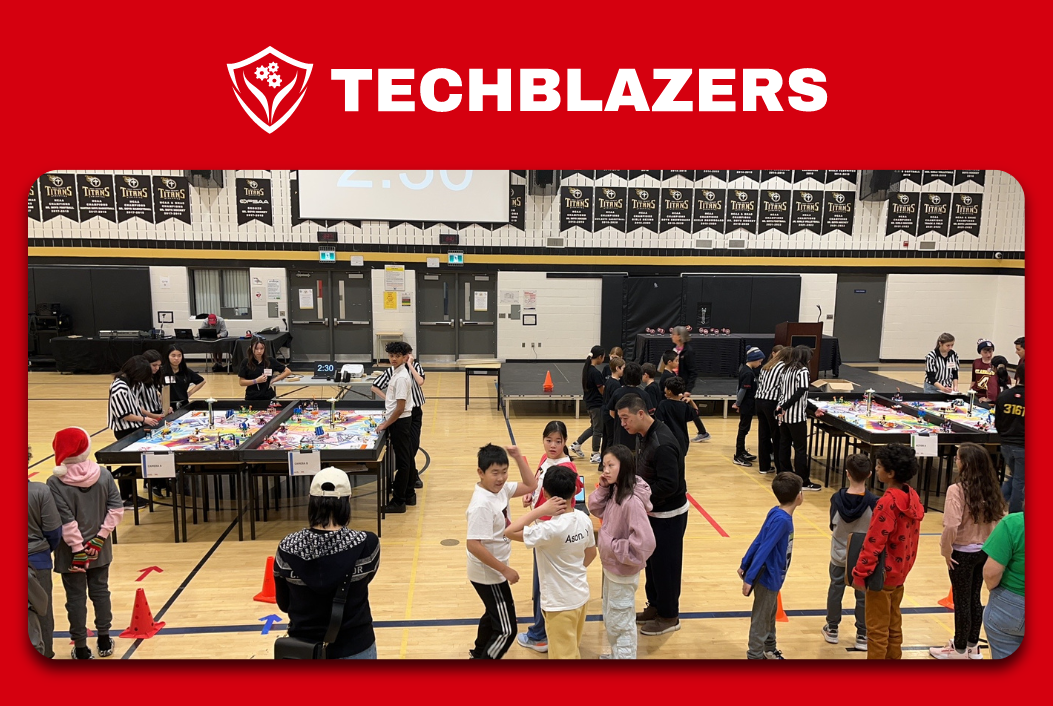 Techblazers Triumphs at the First Lego League Ontario Competition