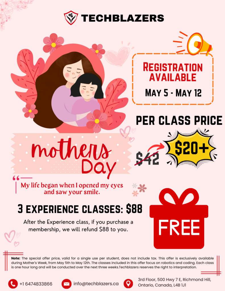 Celebrate Mother’s Day with Techblazers - Special Discount on Educational Courses