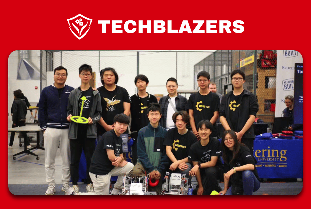 TechBlazers Teams Shine at Kettering University VEX Competition