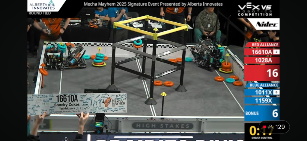 Techblazers Shine at Mecha Mayhem 2025 VEX Qualifier