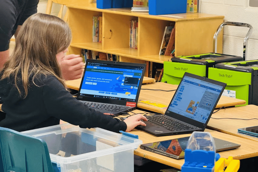 TechBlazers Ignites Innovation at Silver Stream PS STEAM Night