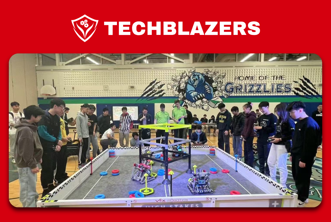 TechBlazers Teams Shine at Brampton VRC Competition