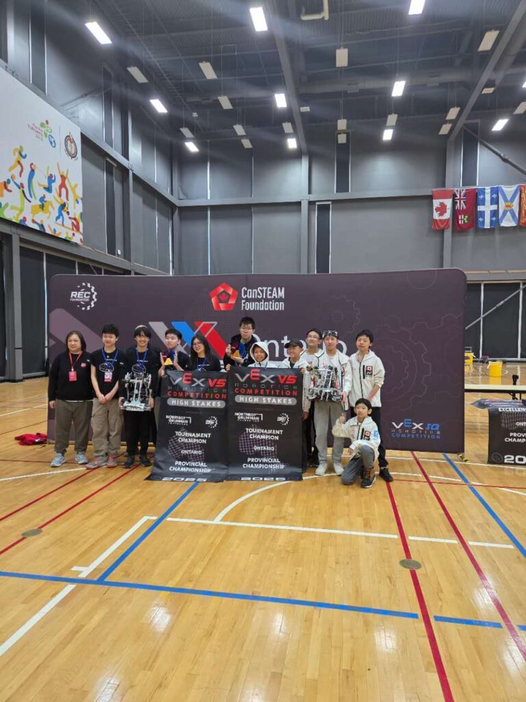 TechBlazers Team 13697H Wins VEX Robotics Ontario Provincial Championship and Advances to World Championship