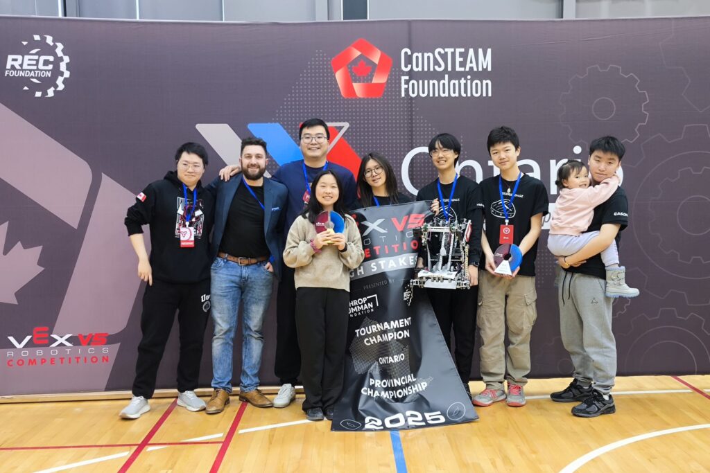 TechBlazers Team 13697H Wins VEX Robotics Ontario Provincial Championship and Advances to World Championship