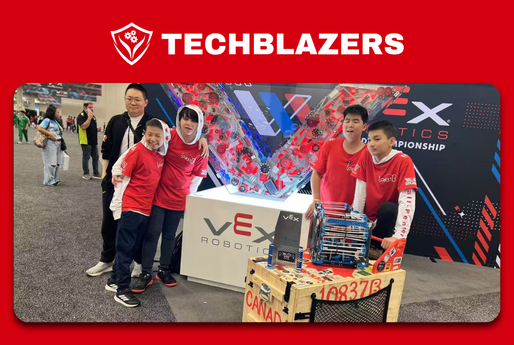 TechBlazers 10837B Earns Inspire Award at VEX IQ Worlds 2025