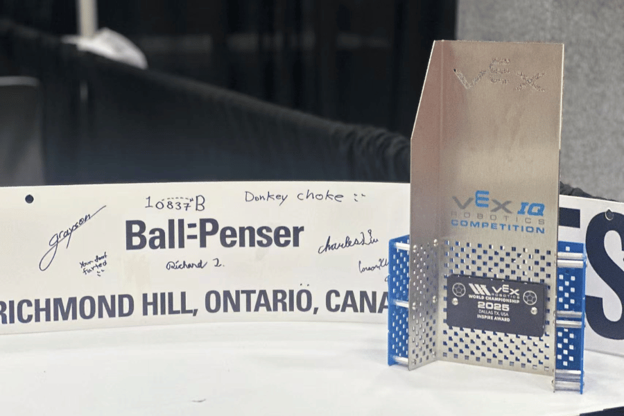 TechBlazers 10837B Earns Inspire Award at VEX IQ Worlds 2025
