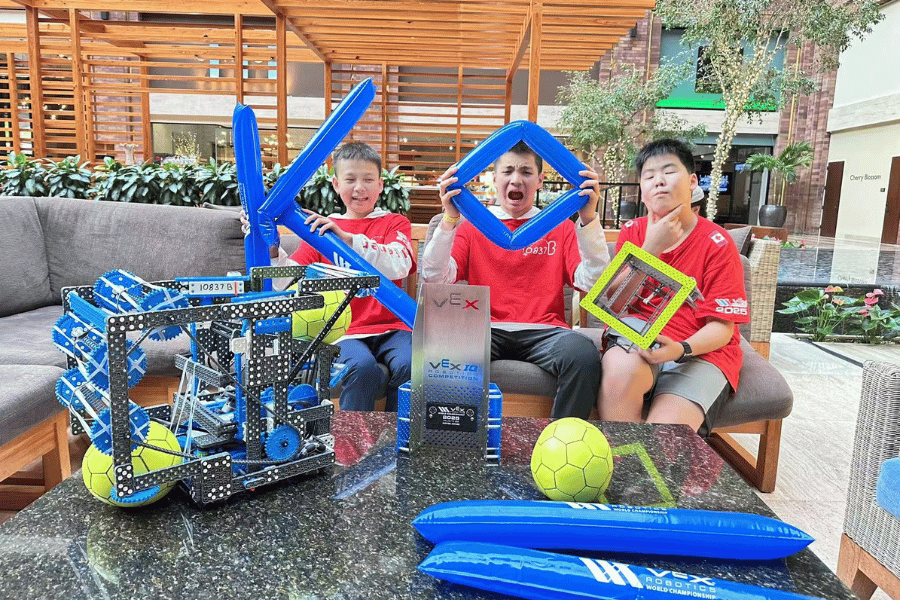 TechBlazers 10837B Earns Inspire Award at VEX IQ Worlds 2025