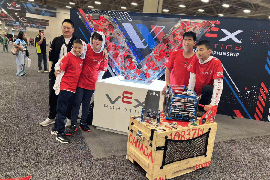TechBlazers 10837B Earns Inspire Award at VEX IQ Worlds 2025
