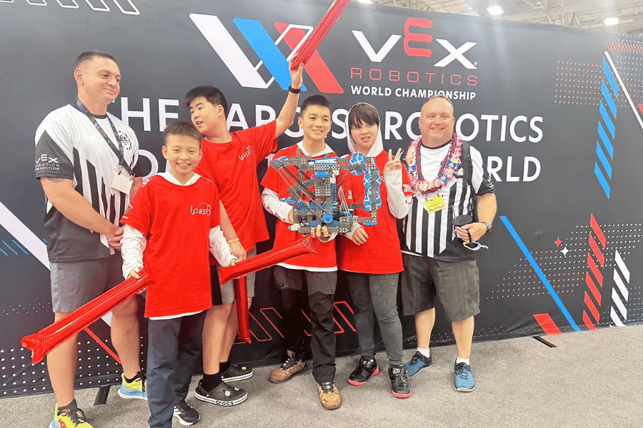 TechBlazers 10837B Earns Inspire Award at VEX IQ Worlds 2025